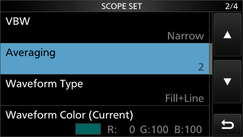 N1MM IC-7300 Scope Set 1