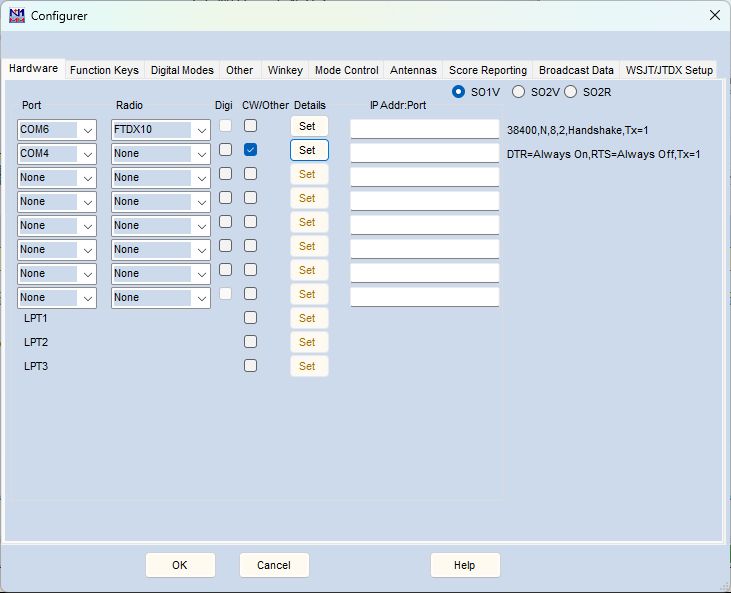 Configure Hardware